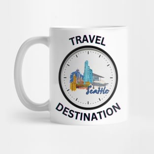 Travel to Seattle Mug